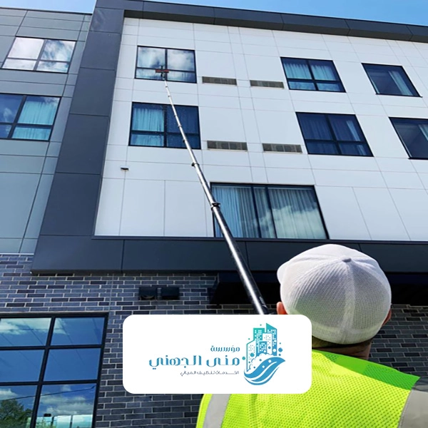 تنظيف واجهات حجر بالرمل بجده