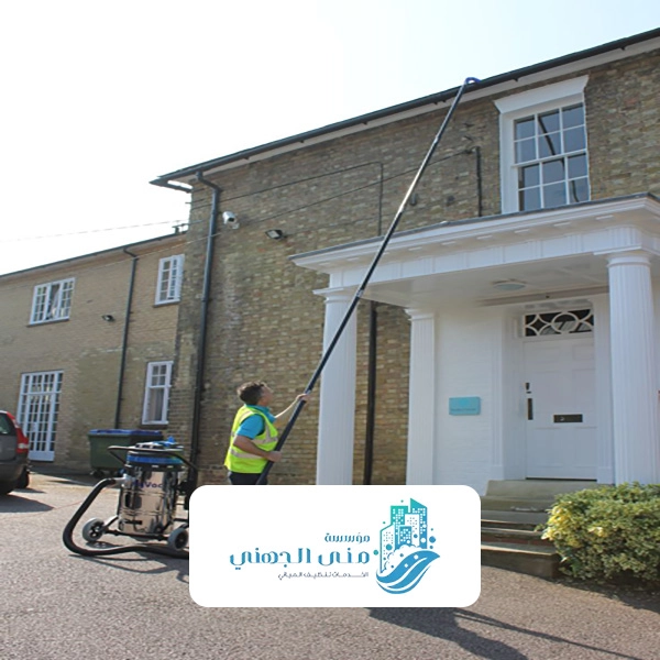 تنظيف واجهات حجر بالرمل بجده