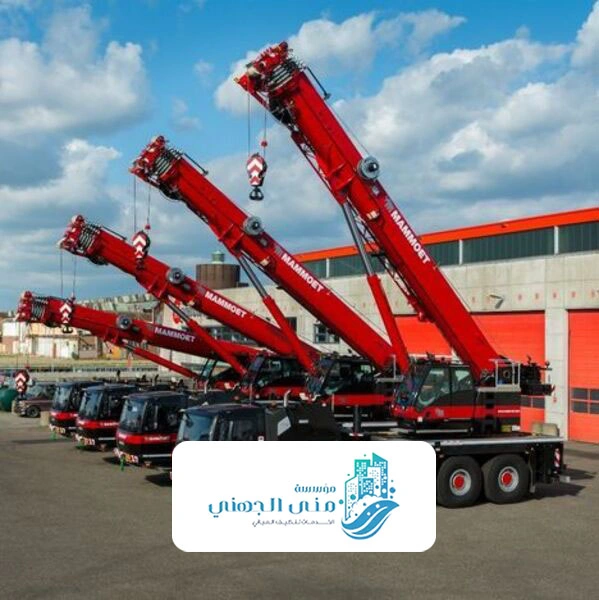 كرين للايجار جدة