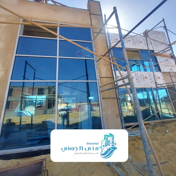 معدات تنظيف الواجهات الزجاجية بجدة