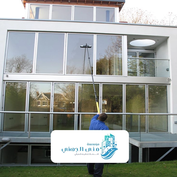 غسيل واجهات زجاج بالرياض